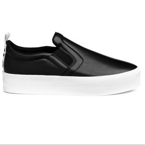 Black Platform Sneakers
